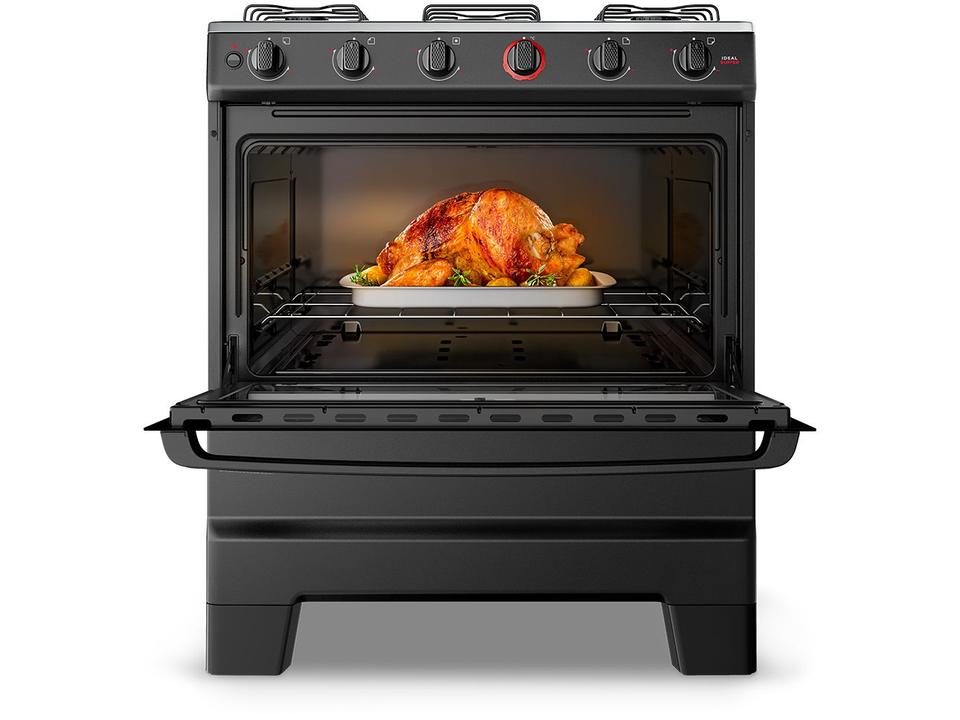 Fogão Elétrico 5 Bocas Esmaltec Ideal Super - 8