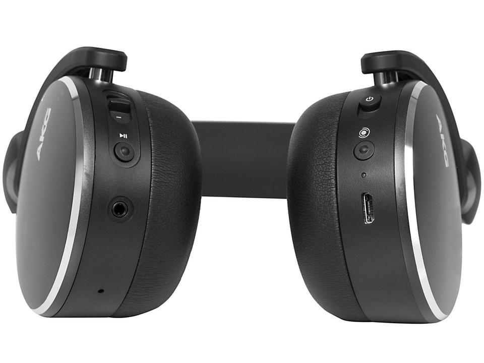 Fone de Ouvido Bluetooth AKG Y500 com Microfone Preto - 4