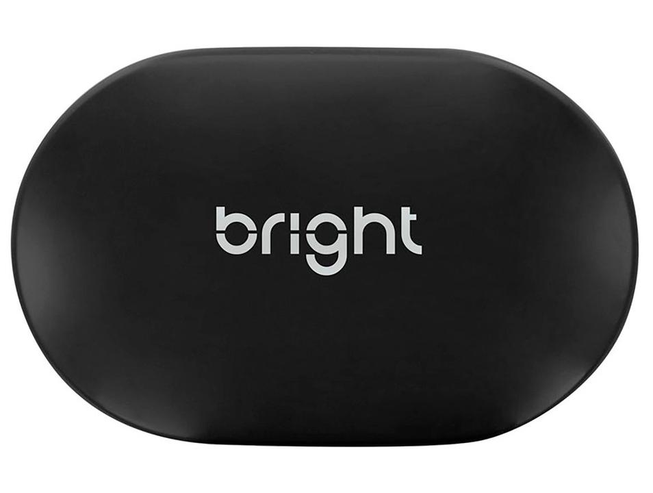 Fone de Ouvido Bluetooth Bright Max Sound com Microfone Cancelamento de Ruído Esportivo Intra-auricular Preto - 4