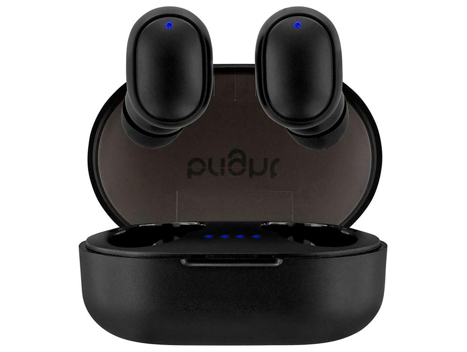 Fone de Ouvido Bluetooth Bright Max Sound com Microfone Cancelamento de Ruído Esportivo Intra-auricular Preto - 2