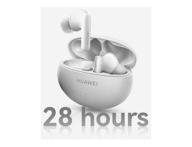 Fone de Ouvido Bluetooth Huawei FreeBuds 5i com Microfone com Cancelamento de Ruído Intra-auricular True Wireless Branco - 3