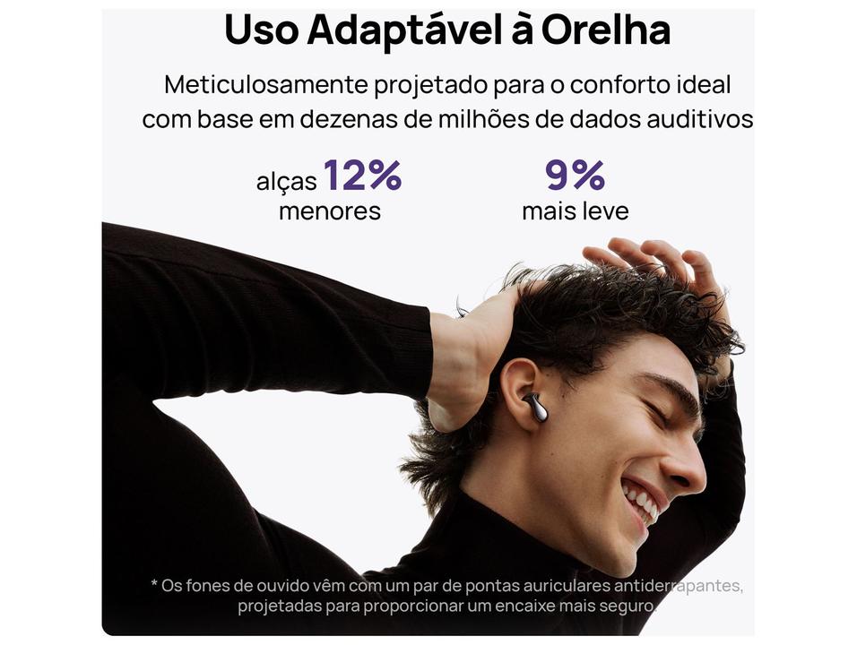 Fone de Ouvido Bluetooth Huawei FreeBuds 6 com Microfone com Cancelamento de Ruído Intra-auricular True Wireless Roxo - 3