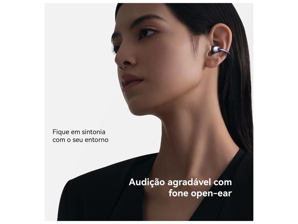 Fone de Ouvido Bluetooth Huawei FreeClip com Microfone True Wireless Preto - 2