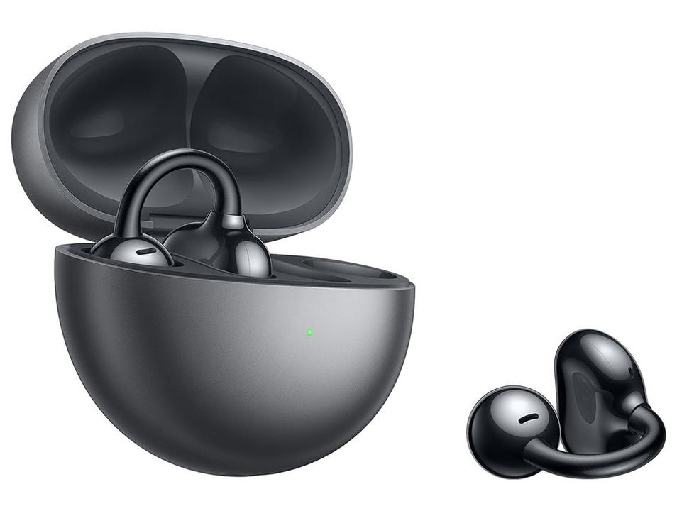 Fone de Ouvido Bluetooth Huawei FreeClip com Microfone True Wireless Preto - 8