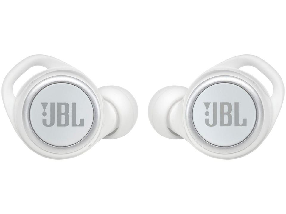 Fone de Ouvido Bluetooth JBL Live 300TWS True - Wireless com Microfone Resistente à Água Branco - 1