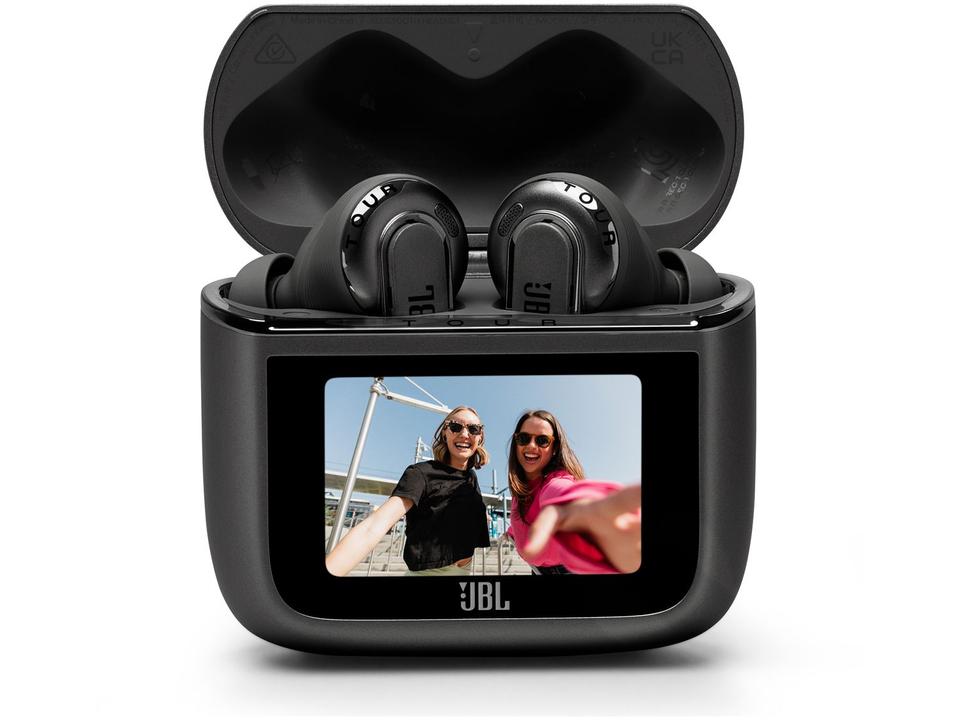 Fone de Ouvido Bluetooth JBL Tour Pro 3 JBLTOURPRO3BLKBR Intra-auricular True Wireless Preto - 4