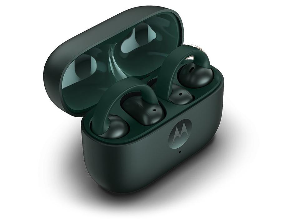 Fone de Ouvido Bluetooth Moto Buds Loop PG38C07163 com Microfone Verde - 4