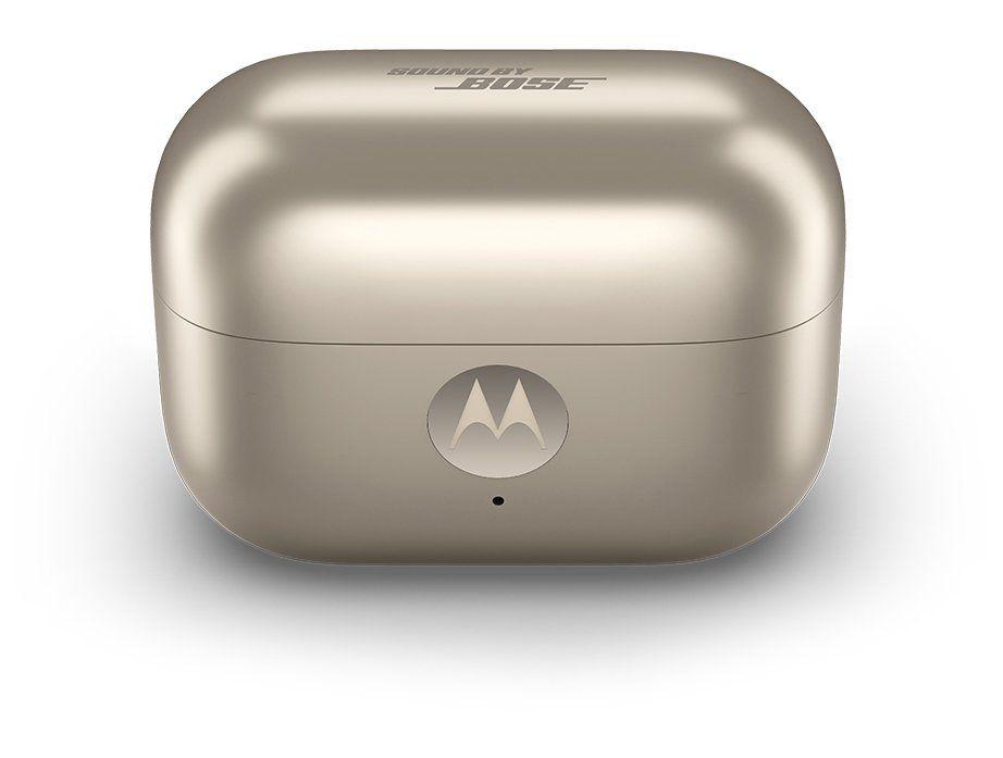 Fone de Ouvido Bluetooth Moto Buds Loop PG38C07170 com Microfone Champagne - 10