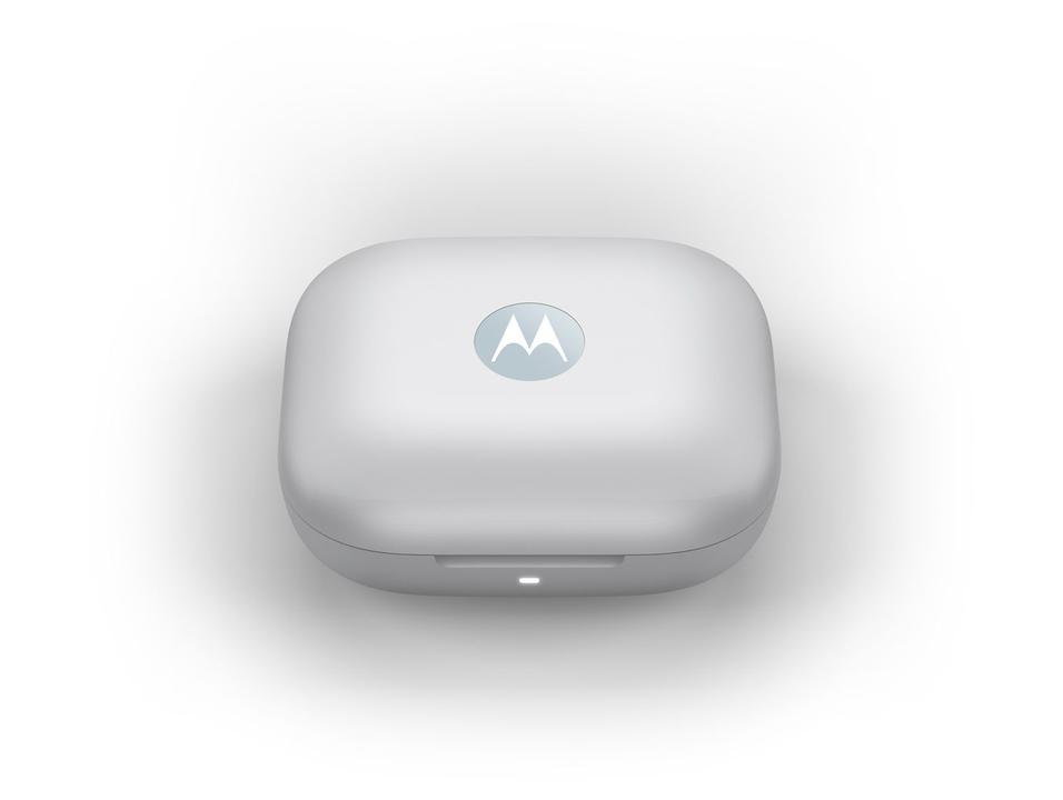 Fone de Ouvido Bluetooth Motorola Moto Buds com Microfone com Cancelamento de Ruído Intra-auricular True Wireless Light Blue - 9