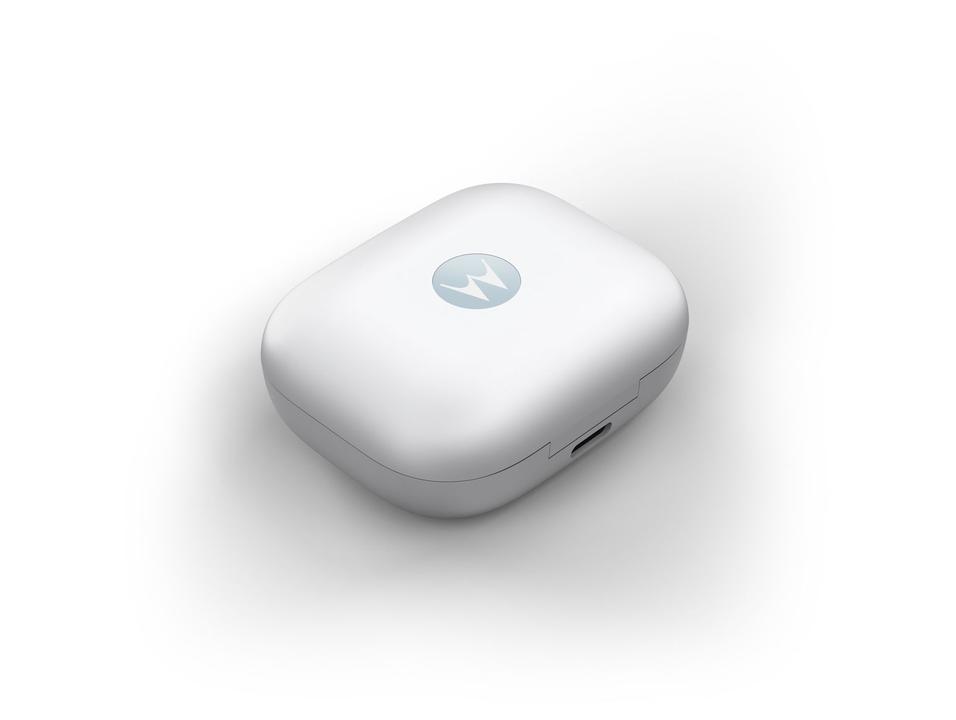 Fone de Ouvido Bluetooth Motorola Moto Buds com Microfone com Cancelamento de Ruído Intra-auricular True Wireless Light Blue - 7