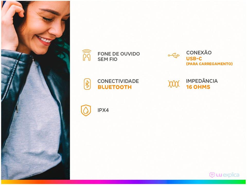 Fone de Ouvido Bluetooth Philips Intra-auricular - 1