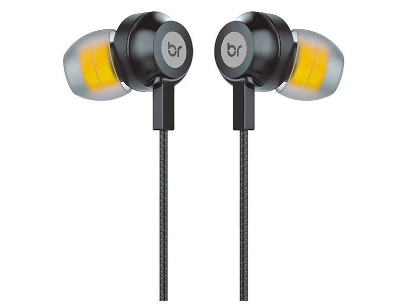 Fone de Ouvido Bright Ghost com Microfone com Cancelamento de Ruído Esportivo Intra-auricular Preto - 2