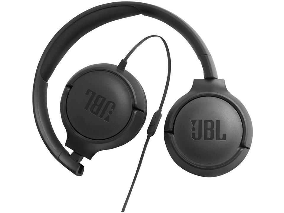 Fone de ouvido JBL TUNE 500 com Microfone - Preto - 5