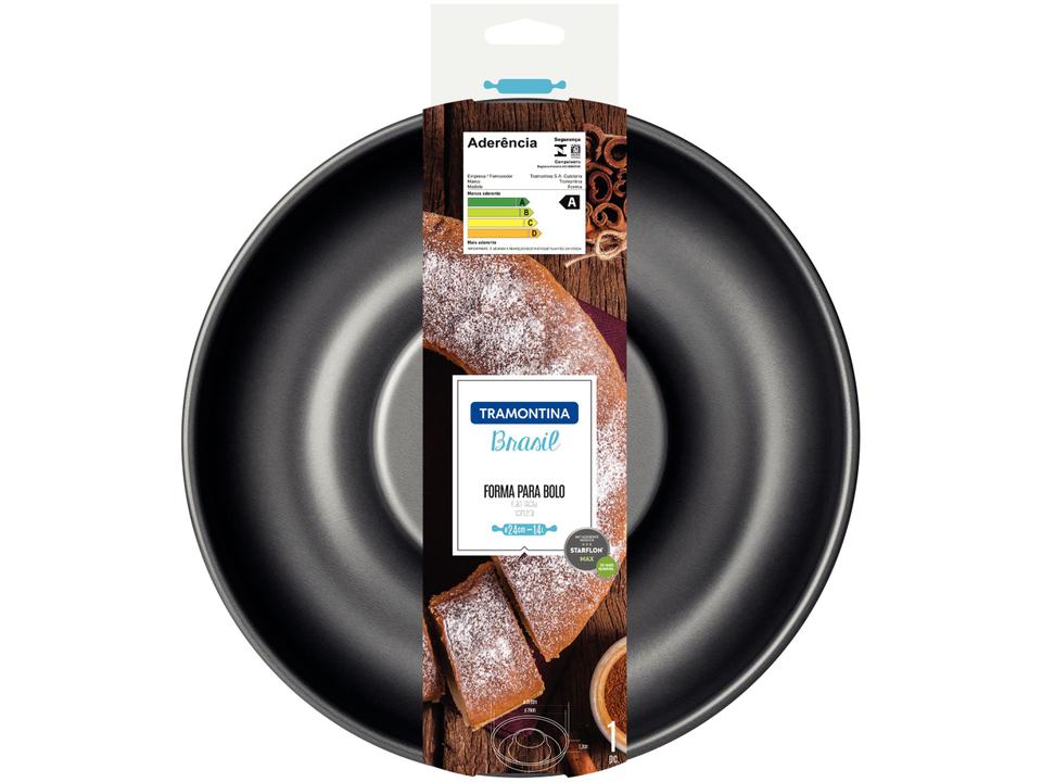 Forma de Bolo de Alumínio Redonda 24cm Tramontina - 4