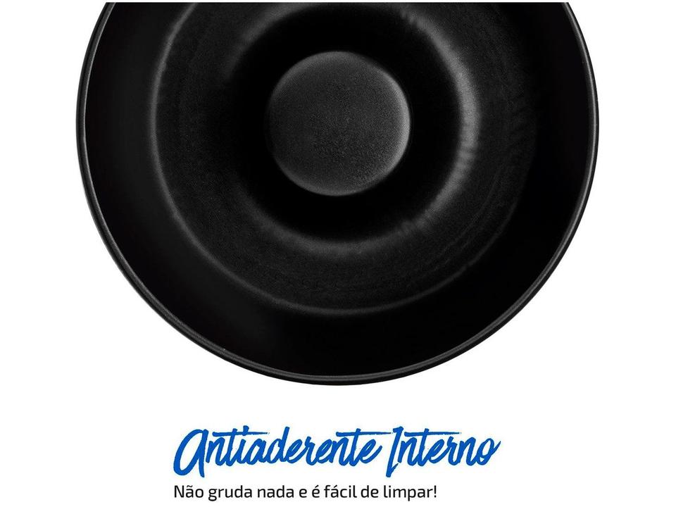 Forma de Bolo de Alumínio Redonda Antiaderente 24cm Rochedo Perfeito - 12
