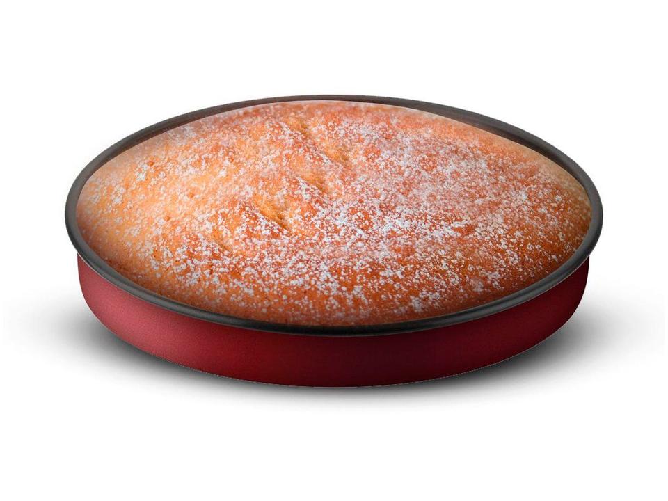 Forma de Bolo de Alumínio Redonda Antiaderente 30cm Rochedo Perfeito - 4