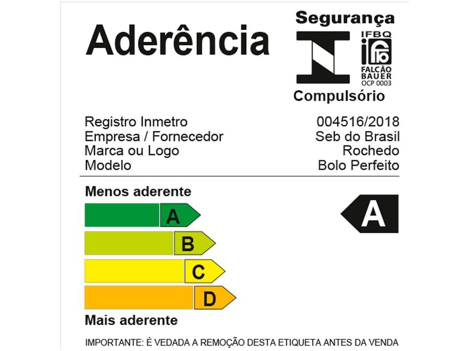 Forma de Bolo de Alumínio Redonda Antiaderente 30cm Rochedo Perfeito - 13