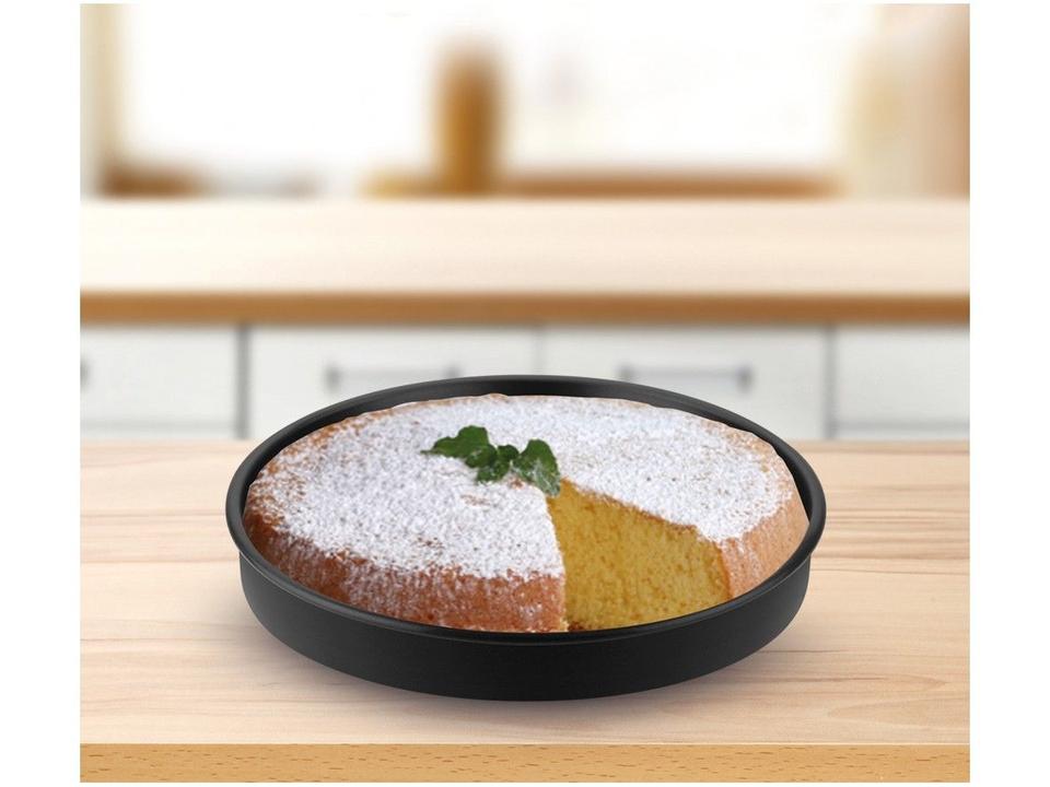 Forma para Bolo Alumínio Antiaderente Redonda - 1