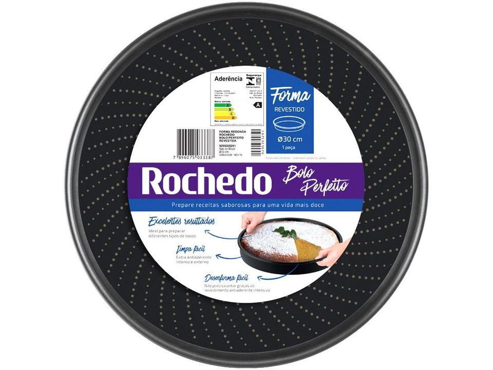 Forma para Bolo Alumínio Antiaderente Redonda - 5