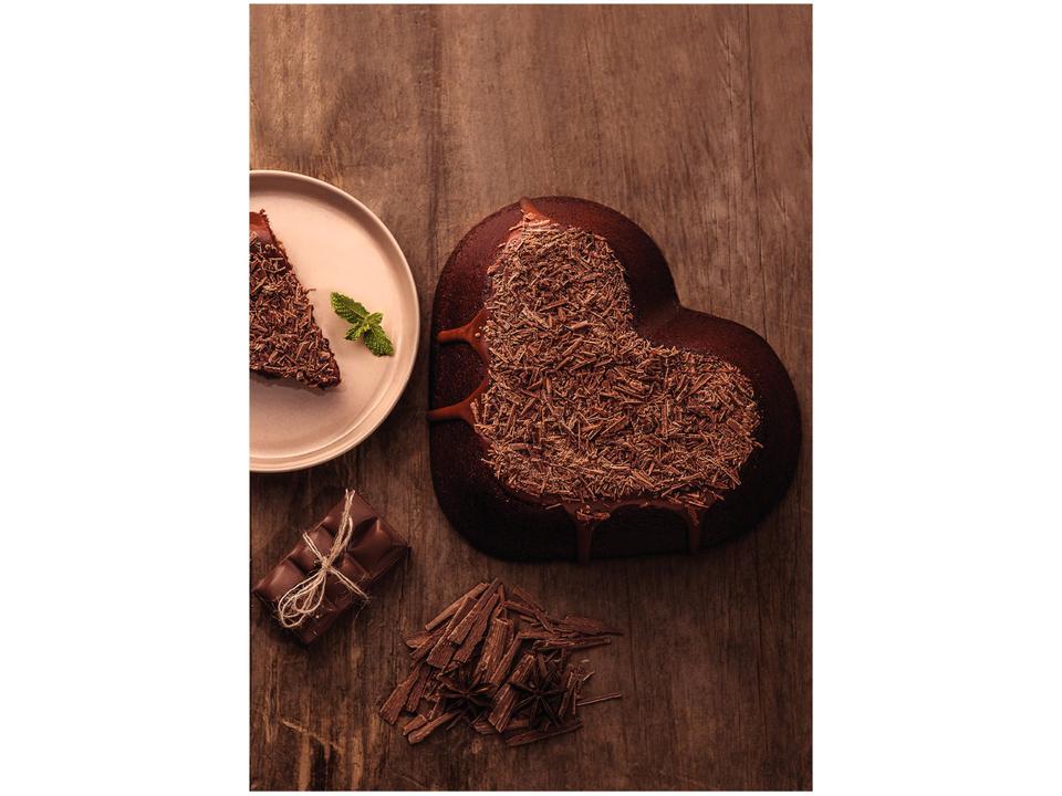 Forma para Bolo de Alumínio Antiaderente Coração - 1