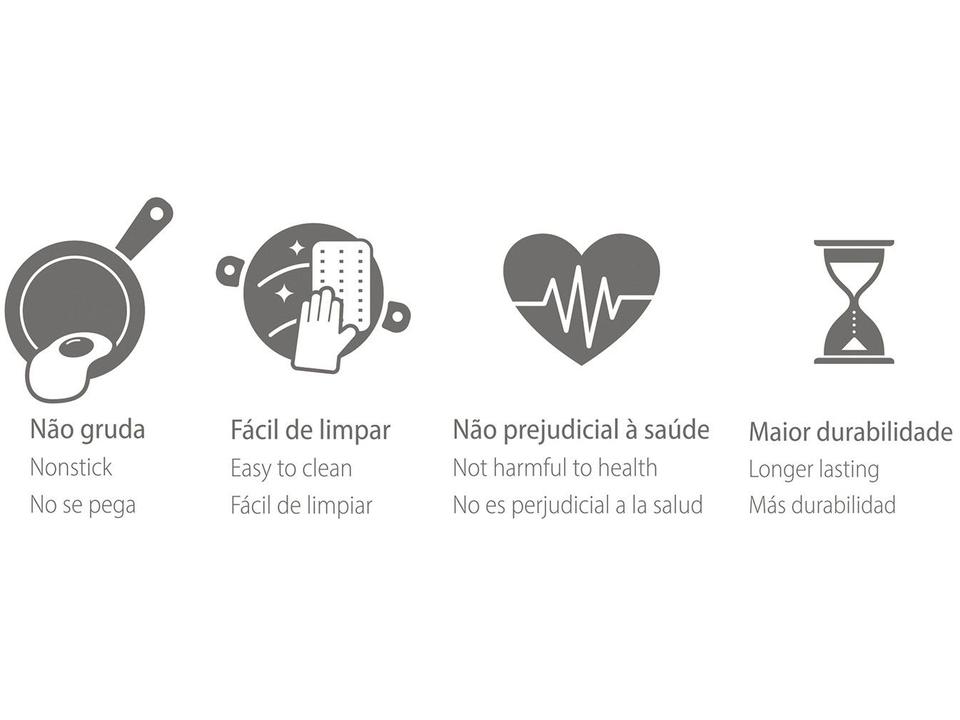 Forma para Bolo de Alumínio Antiaderente Coração - 4