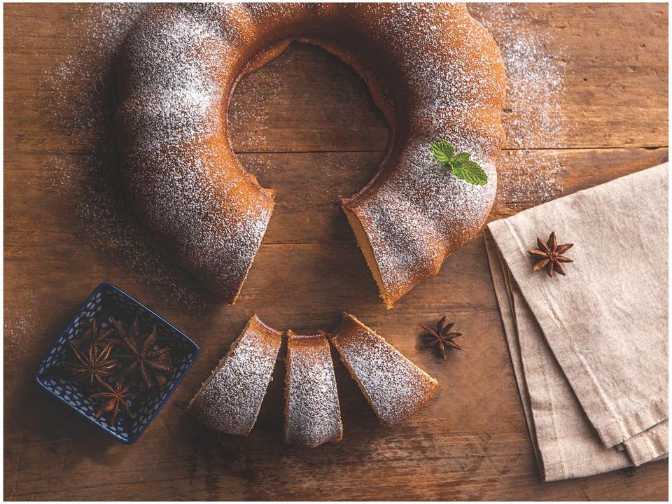 Forma para Bolo de Alumínio Antiaderente Redonda - 1