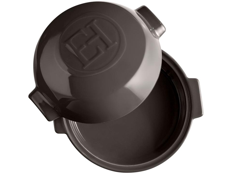 Forma para Gratinar de Cerâmica Redonda com Tampa - 4