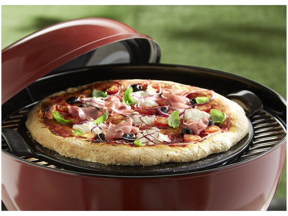 Forma para Pizza de Cerâmica Redonda com Alças 37cm Emile Henry Técnica - 2