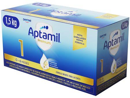 Fórmula Infantil Aptabox Premium 1 Sabor Original Aptamil 750g Cada 2 Unidades - 4