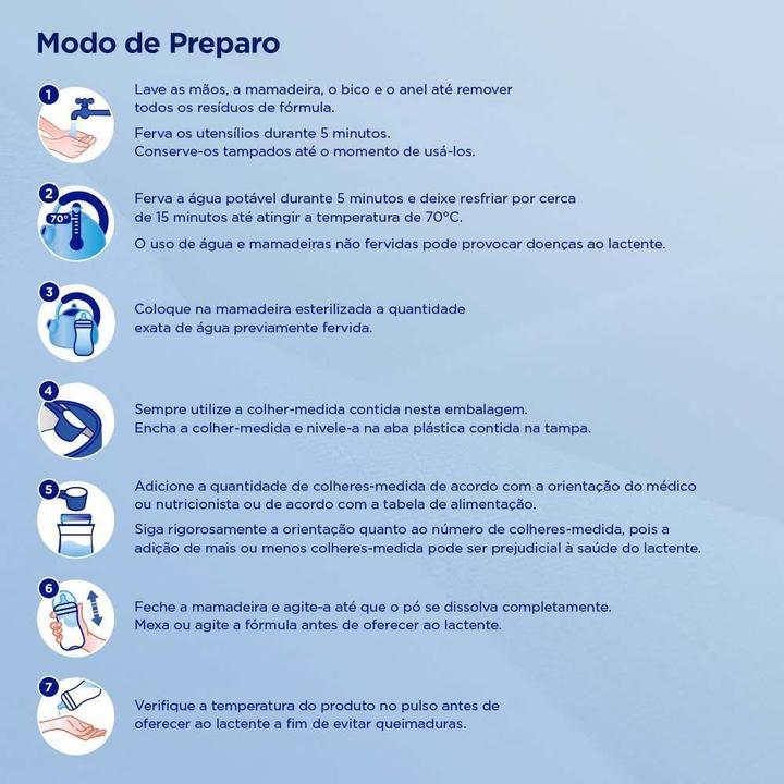 Fórmula Infantil Aptabox Premium 1 Sabor Original Aptamil 750g Cada 2 Unidades - 4