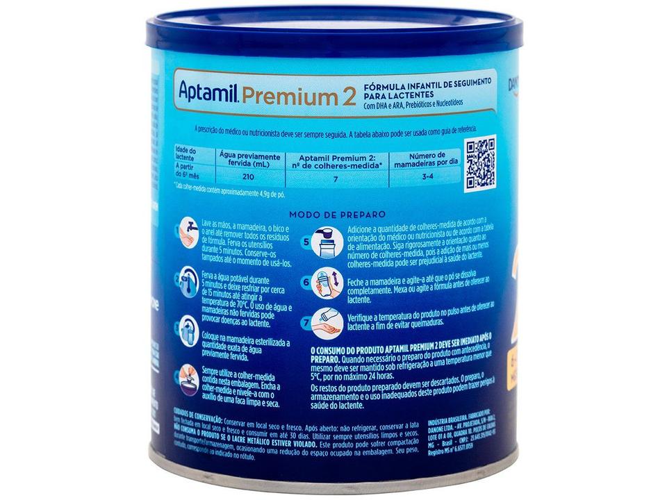 Fórmula Infantil Aptamil Original Premium 2 400g - 7