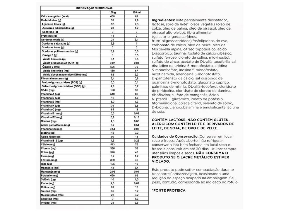 Fórmula Infantil Aptamil Original Profutura 2 800g - 2