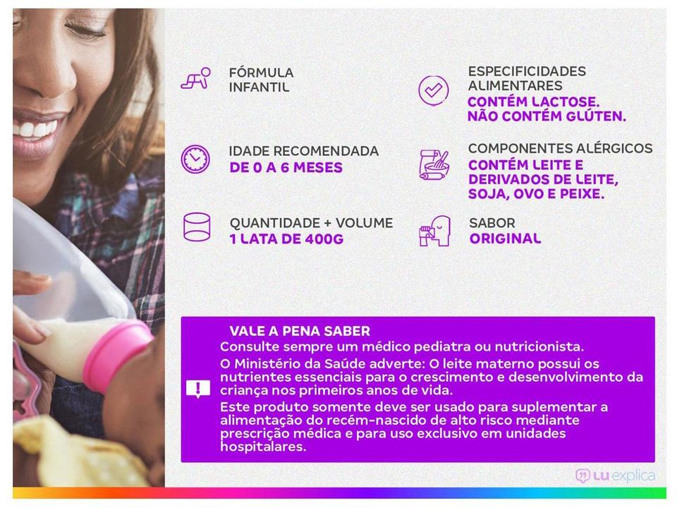 Fórmula Infantil Aptamil Premium 1 400g 0-6 meses - 1
