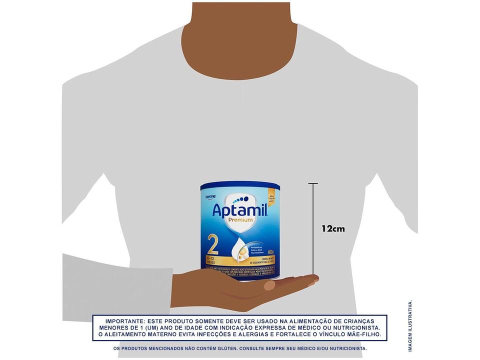 Fórmula Infantil Aptamil Premium 2 400g 6-12 meses - 3