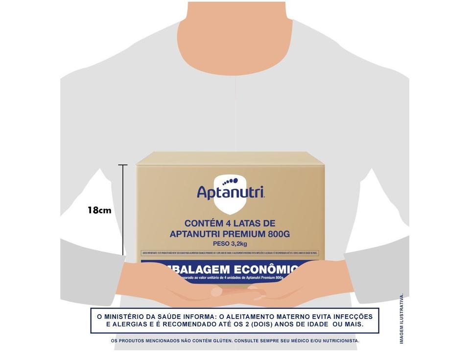 Fórmula Infantil Aptanutri Premium 3 Pack com 4 unidades de 800g - 7