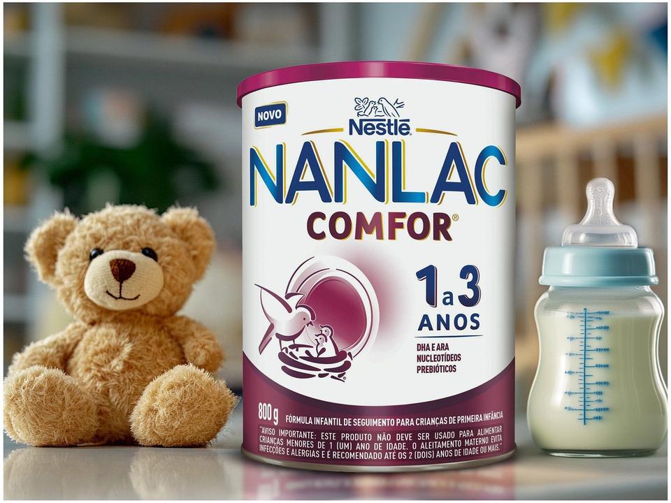 Fórmula Infantil Comfor Nanlac Leite Nestle 1,6kg 2 Unidades - 2