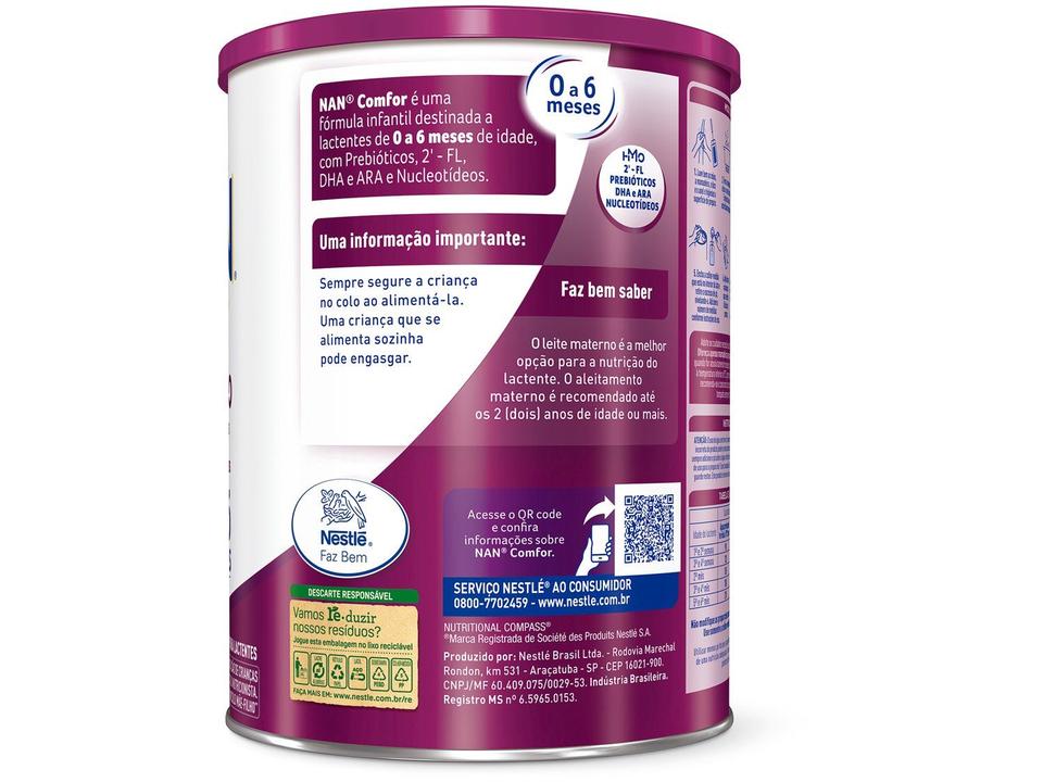 Fórmula Infantil Nestlé Leite Comfor 1 NAN - 5