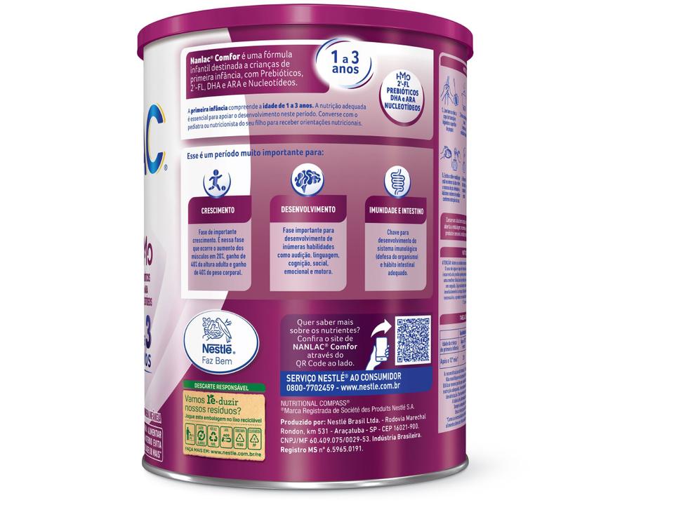 Fórmula Infantil Nestlé Leite NANLAC Comfor - 4