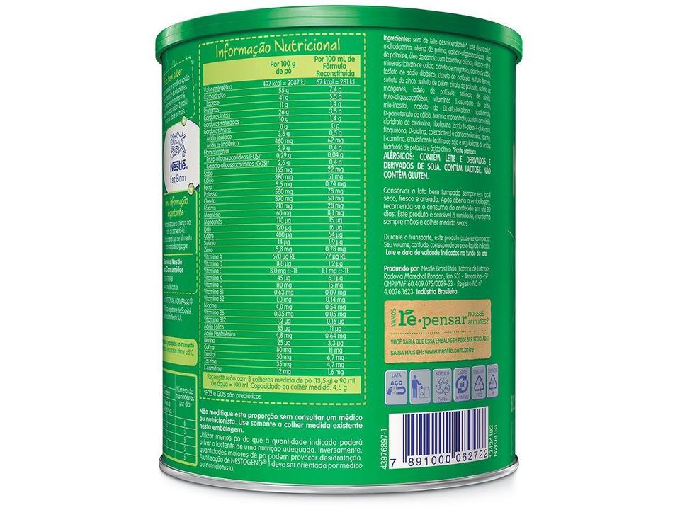 Fórmula Infantil Nestlé Leite Nestogeno 1 - 3