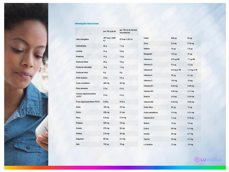 Fórmula Infantil Nestlé Leite Nestogeno 1 - 2
