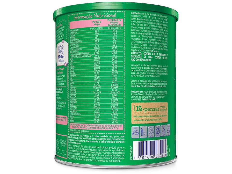 Fórmula Infantil Nestlé Leite Nestogeno 2 - 6