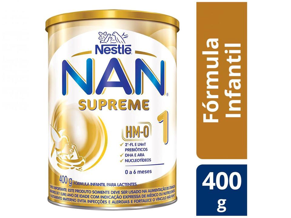 Fórmula Infantil Nestlé Supreme 1 NAN Integral - 400g - 1