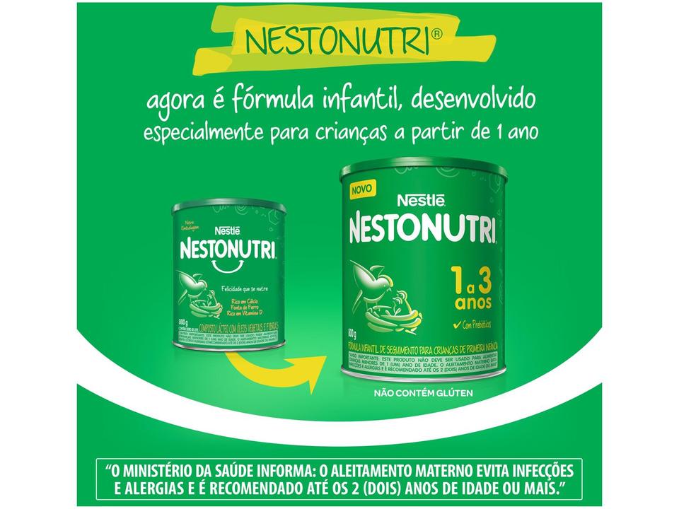 Fórmula Infantil Nestronutri Leite Nestle 1,6kg 2 Unidades - 1