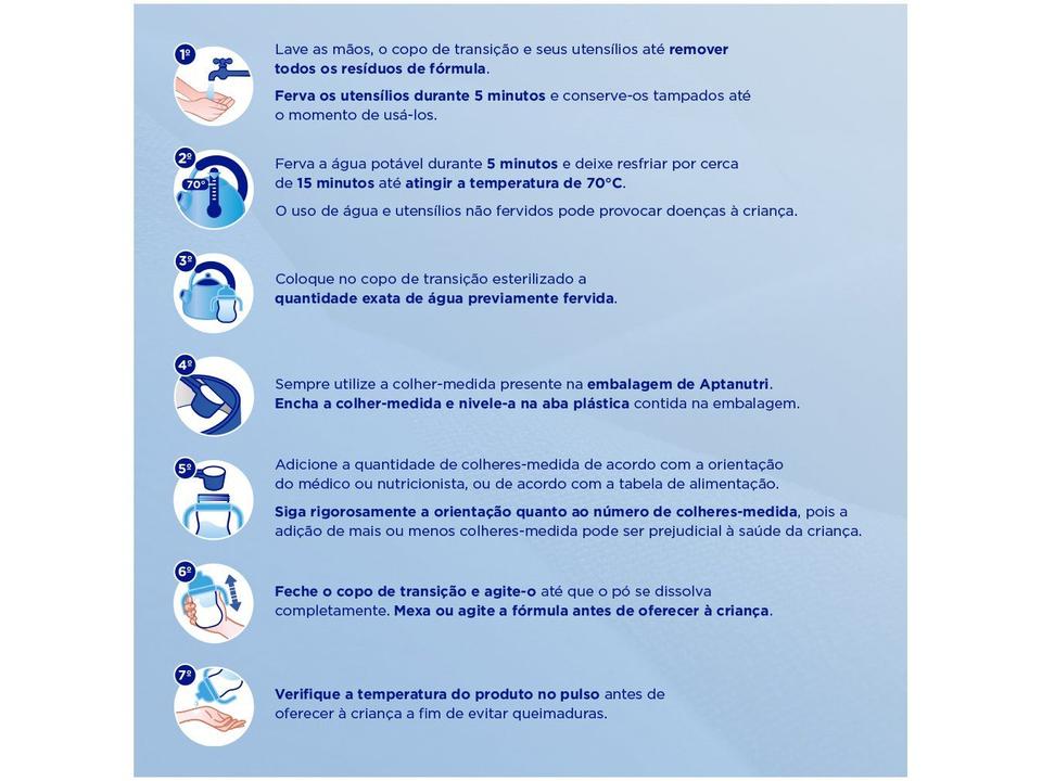 Fórmula Infantil Premium Aptanutri 800g 4 Unidades - 5