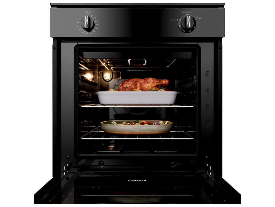 Forno a Gás de Embutir Consul Multifuncional Grill 78L Preto COA84CE - 4