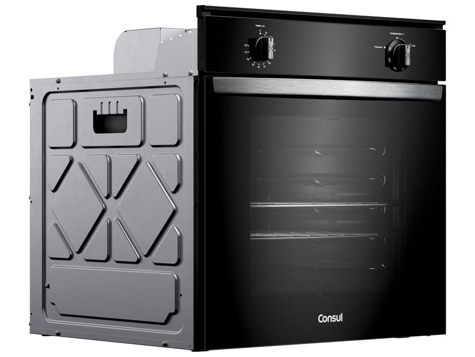 Forno a Gás de Embutir Consul Multifuncional Grill 78L Preto COA84CE - 7