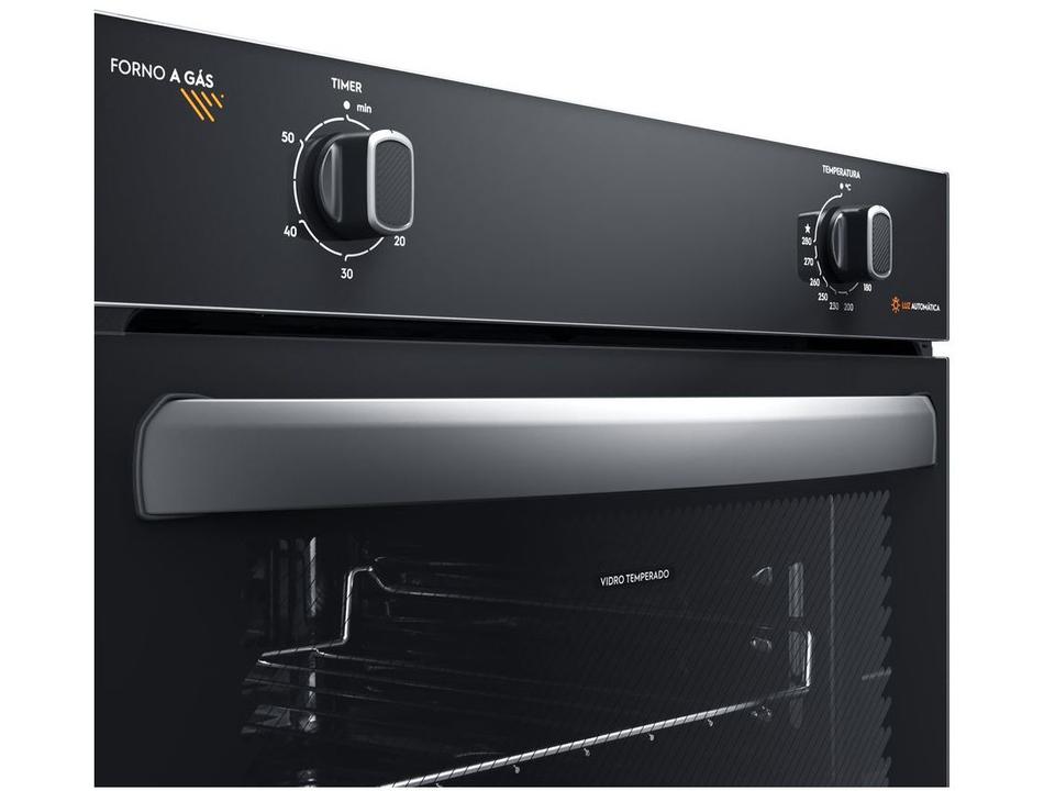 Forno a Gás de Embutir Continental 50L Preto OC4GM - 2