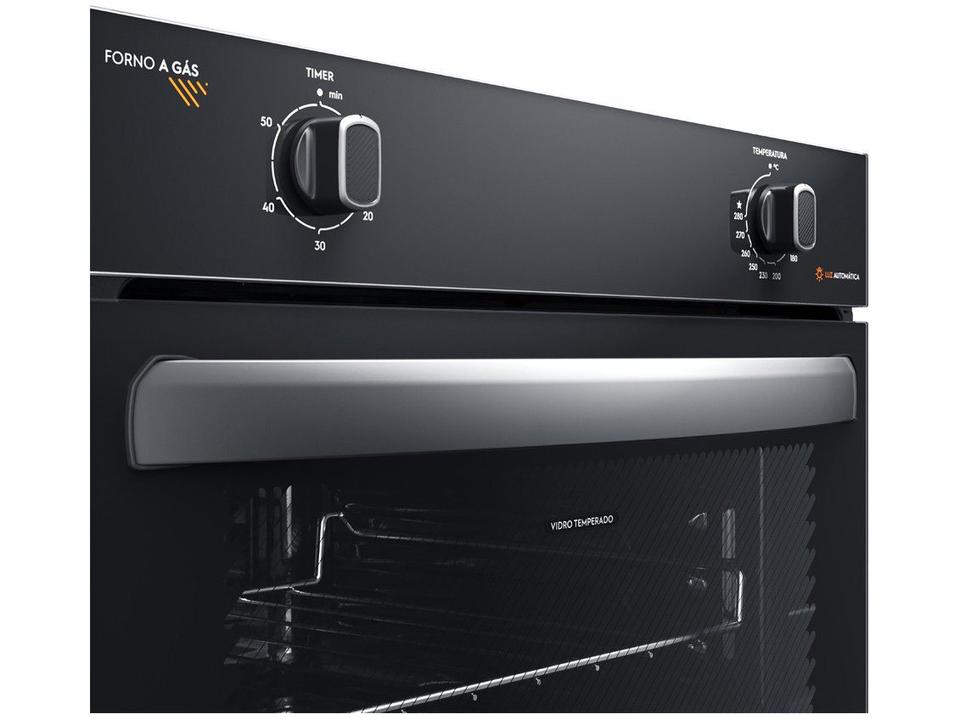 Forno a Gás de Embutir Continental 50L Preto OC4GM - 3