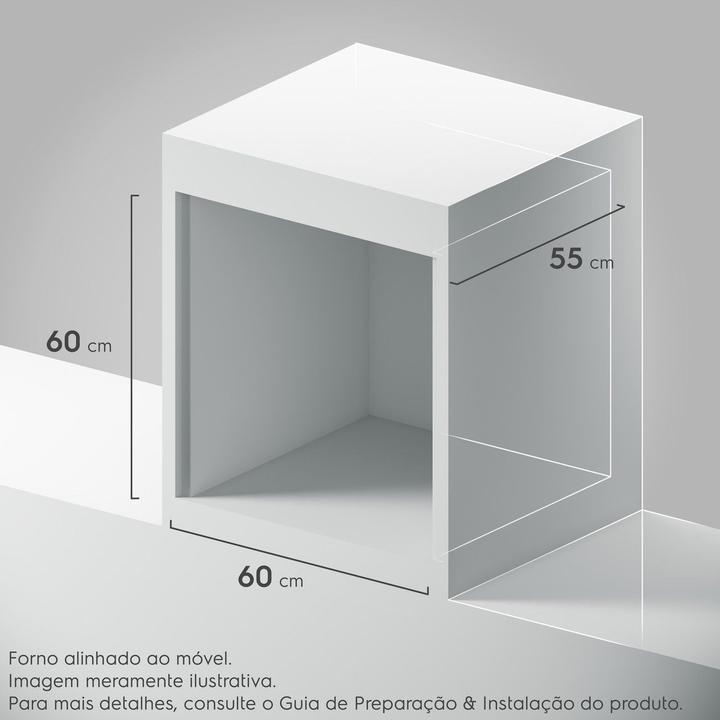 Forno a Gás de Embutir Continental 80L - 6