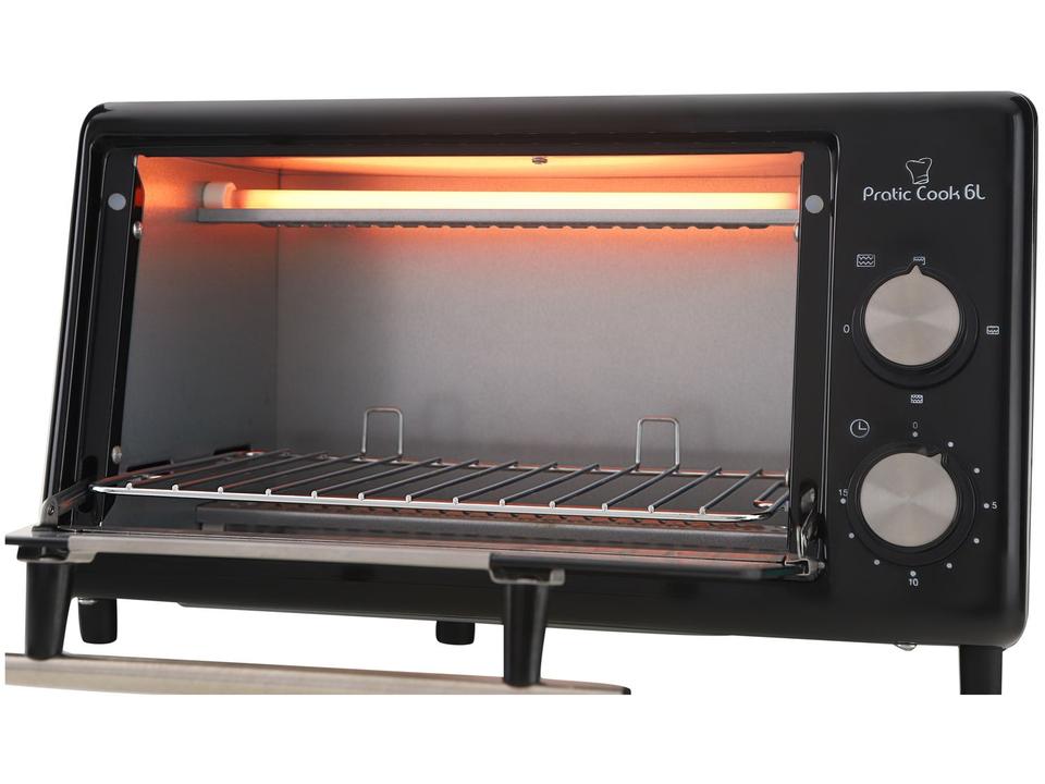 Forno Elétrico Bancada Mondial 6L Cor Pratic Cook - 4